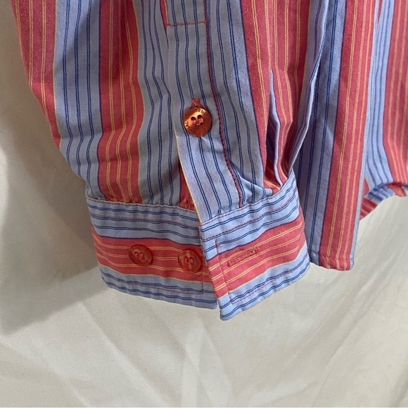 Vintage Tabi Striped Button Down size XL - Picture 4 of 6